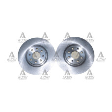 Peugeot 407 Opel Corsa WOD-WOD-33407 Fren Di̇ski̇ Grande Punto 05-12 / Corsa D 06-14 / Ön Havali 284-4 (2 Adet)